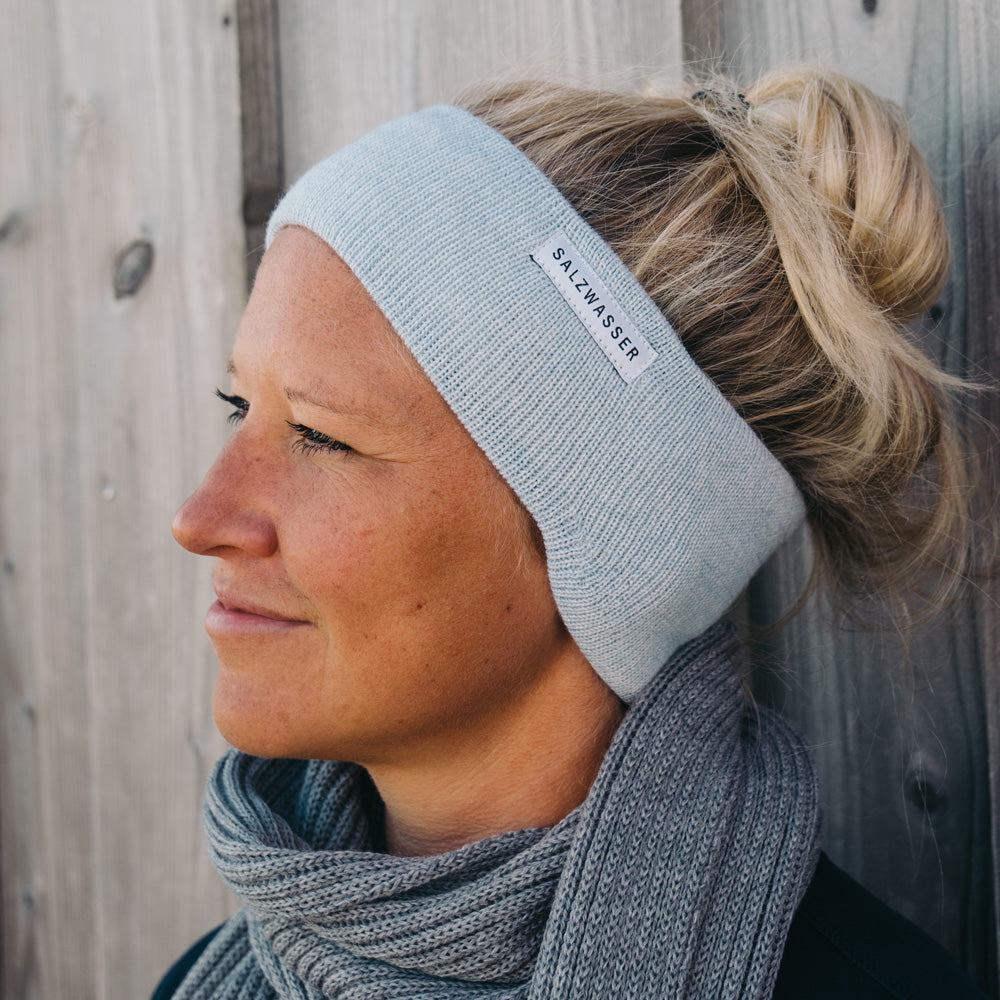 Damen Stirnbaender aus Merinowolle