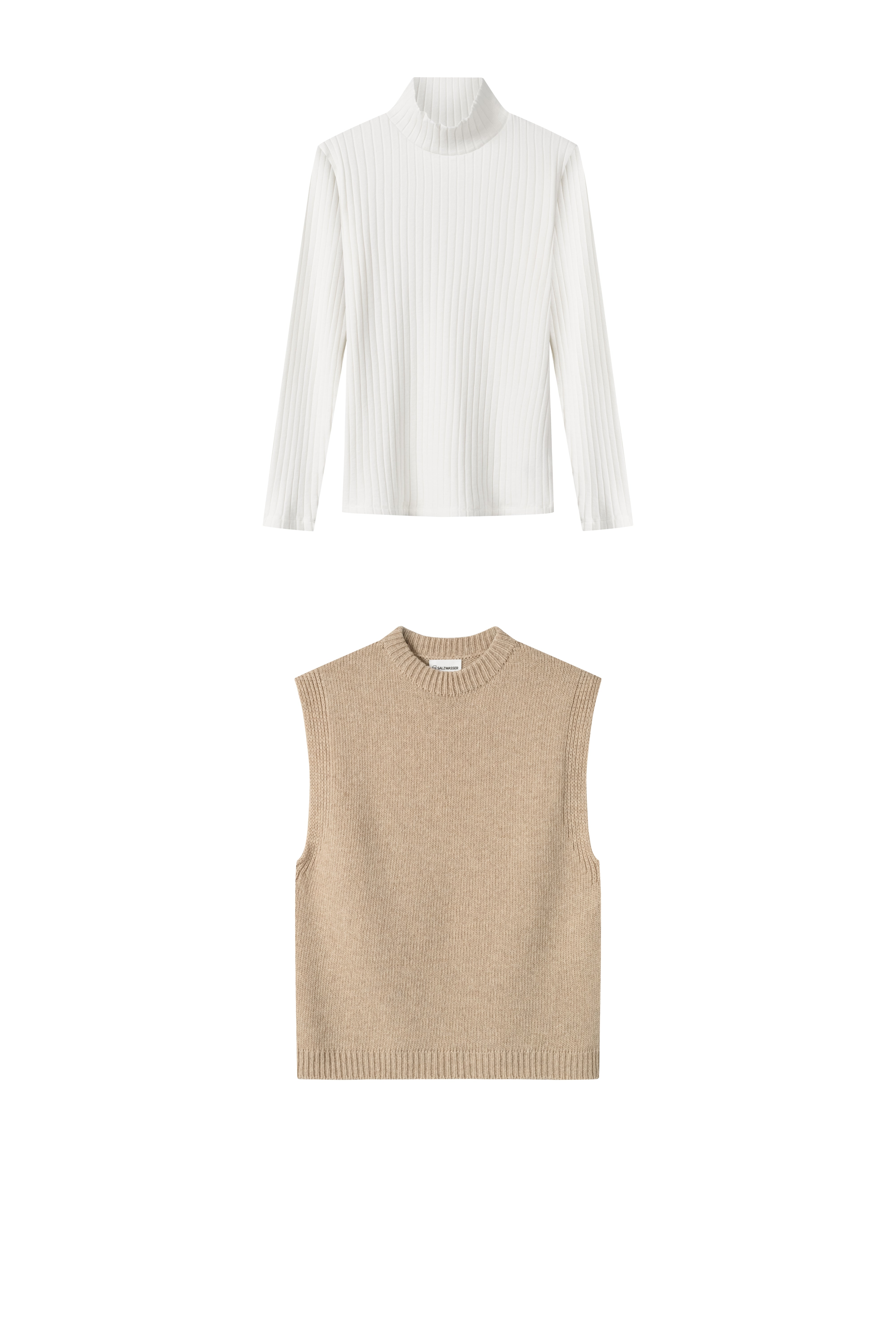 Woll-Pullunder Vesterbro + Rib Longsleeve Sofo