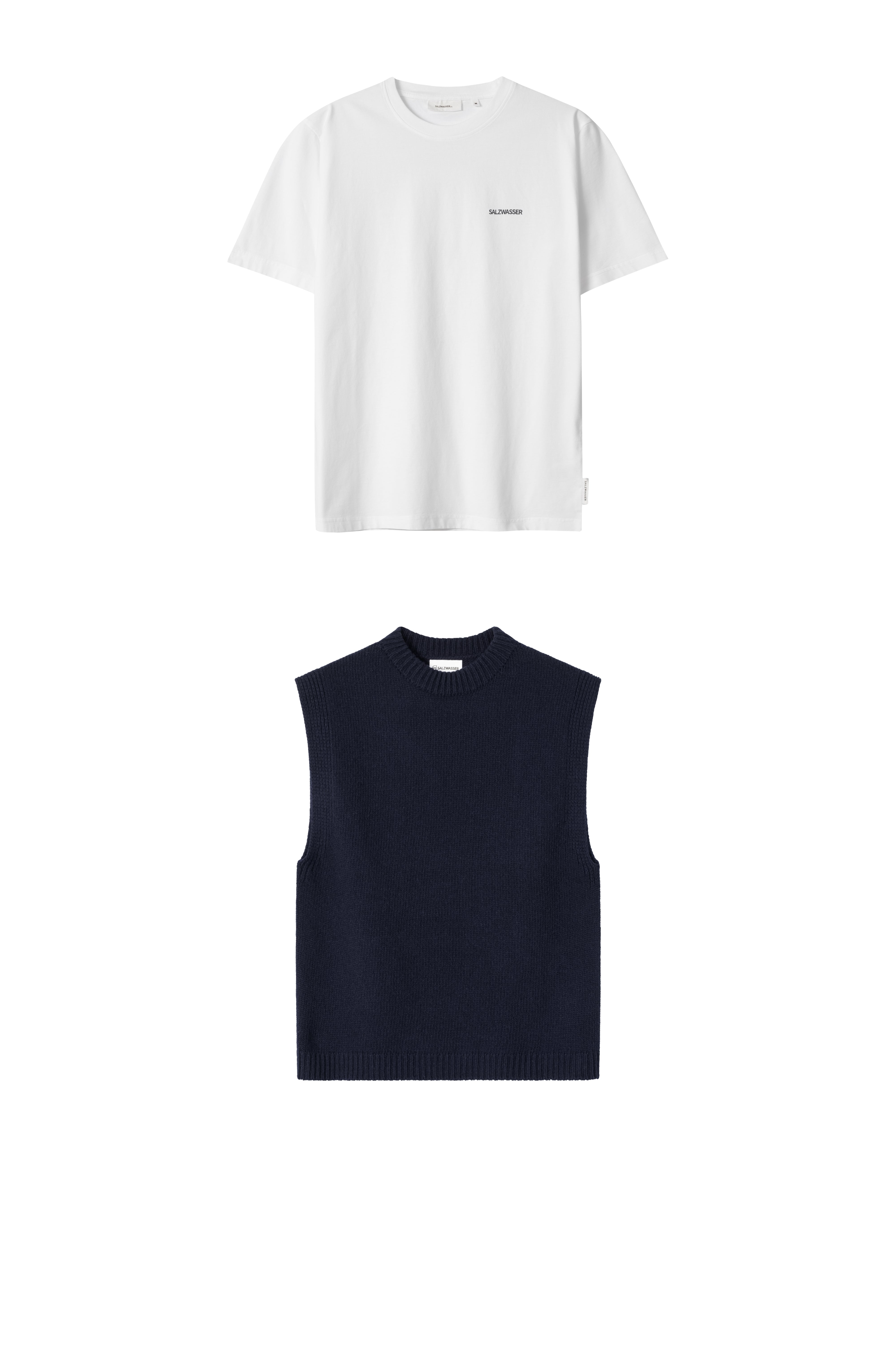 Woll-Pullunder Vesterbro + T-Shirt Jonte