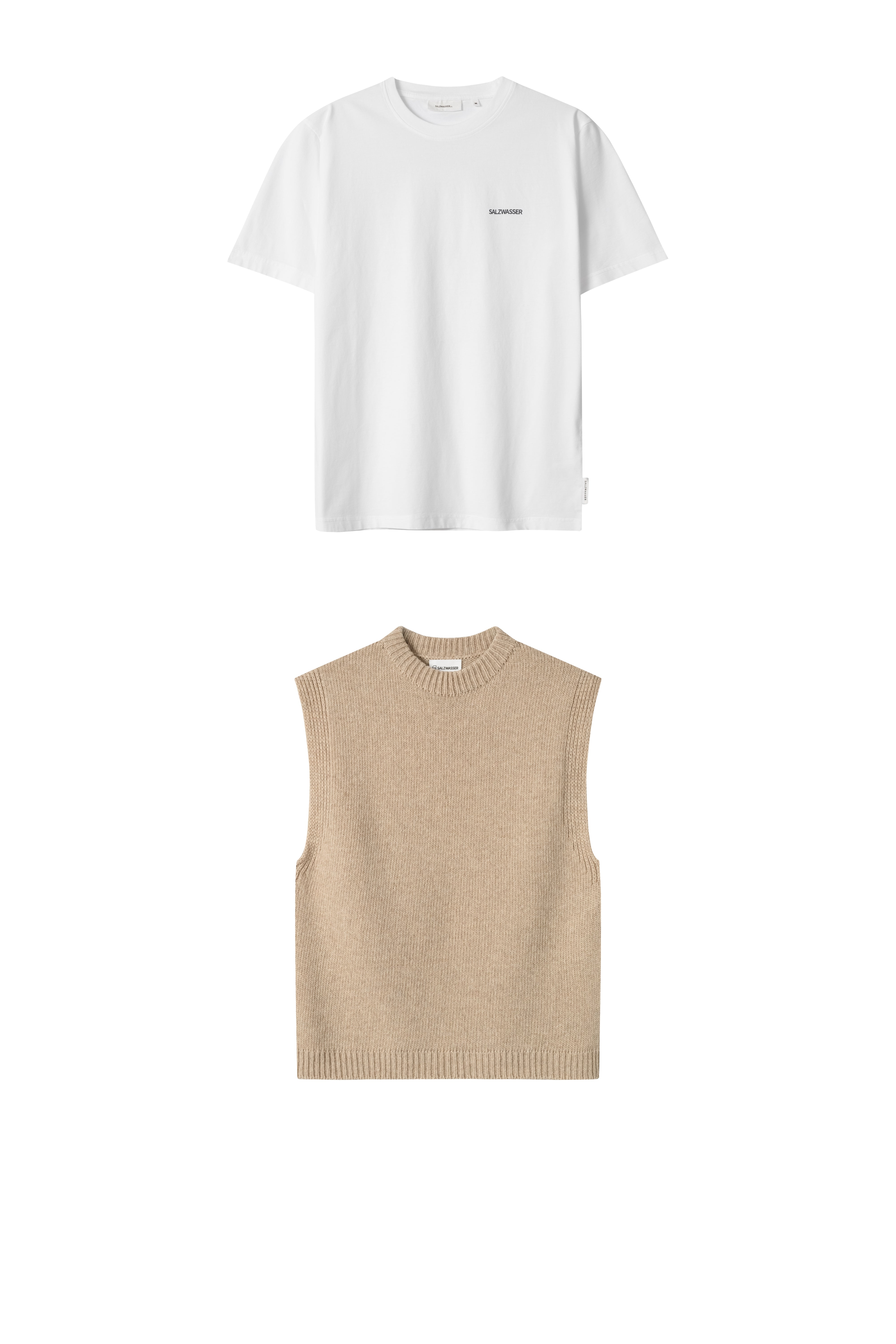 Woll-Pullunder Vesterbro + T-Shirt Jonte