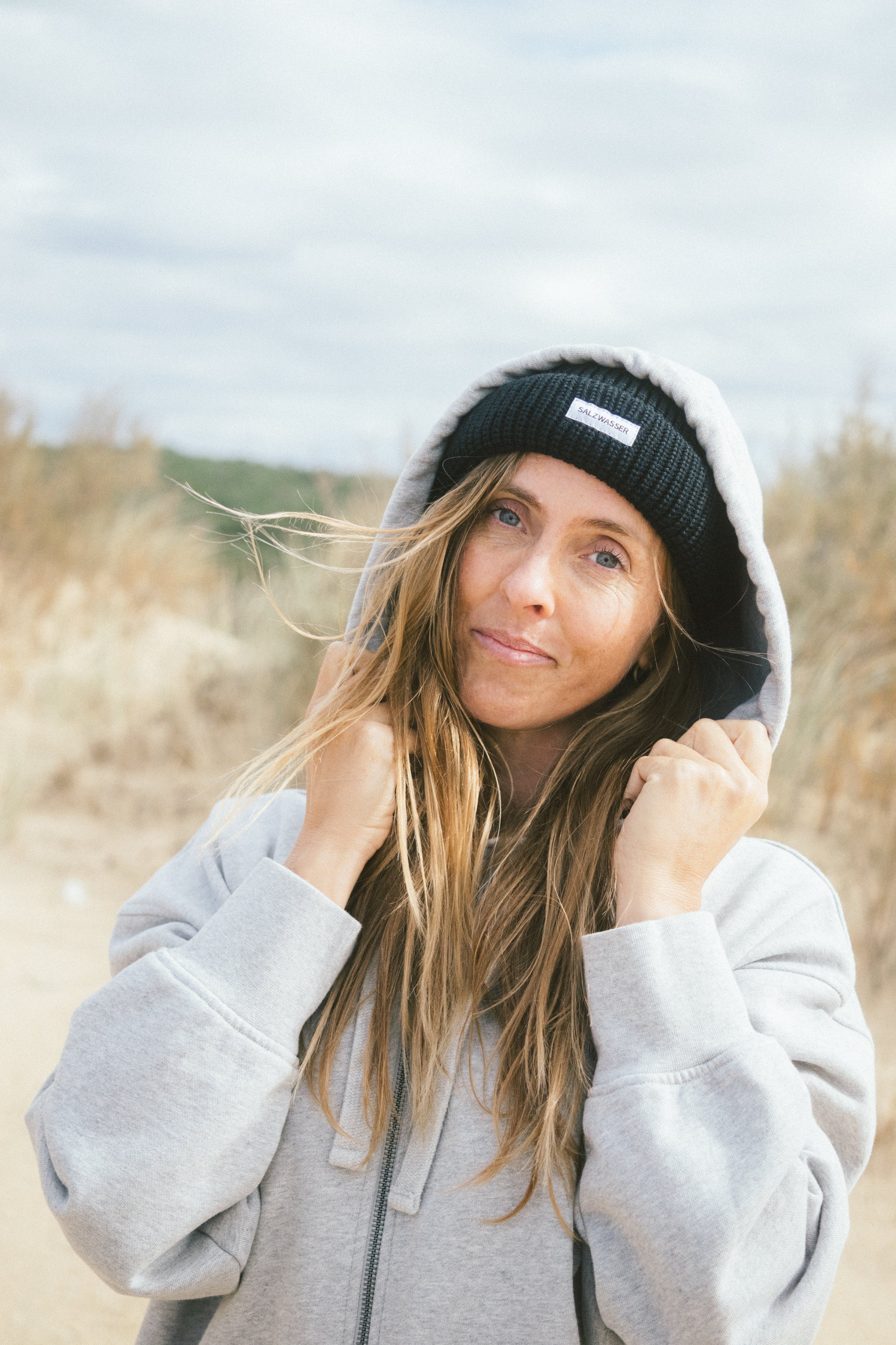 Zip-Hoodie Thy Hellgrau