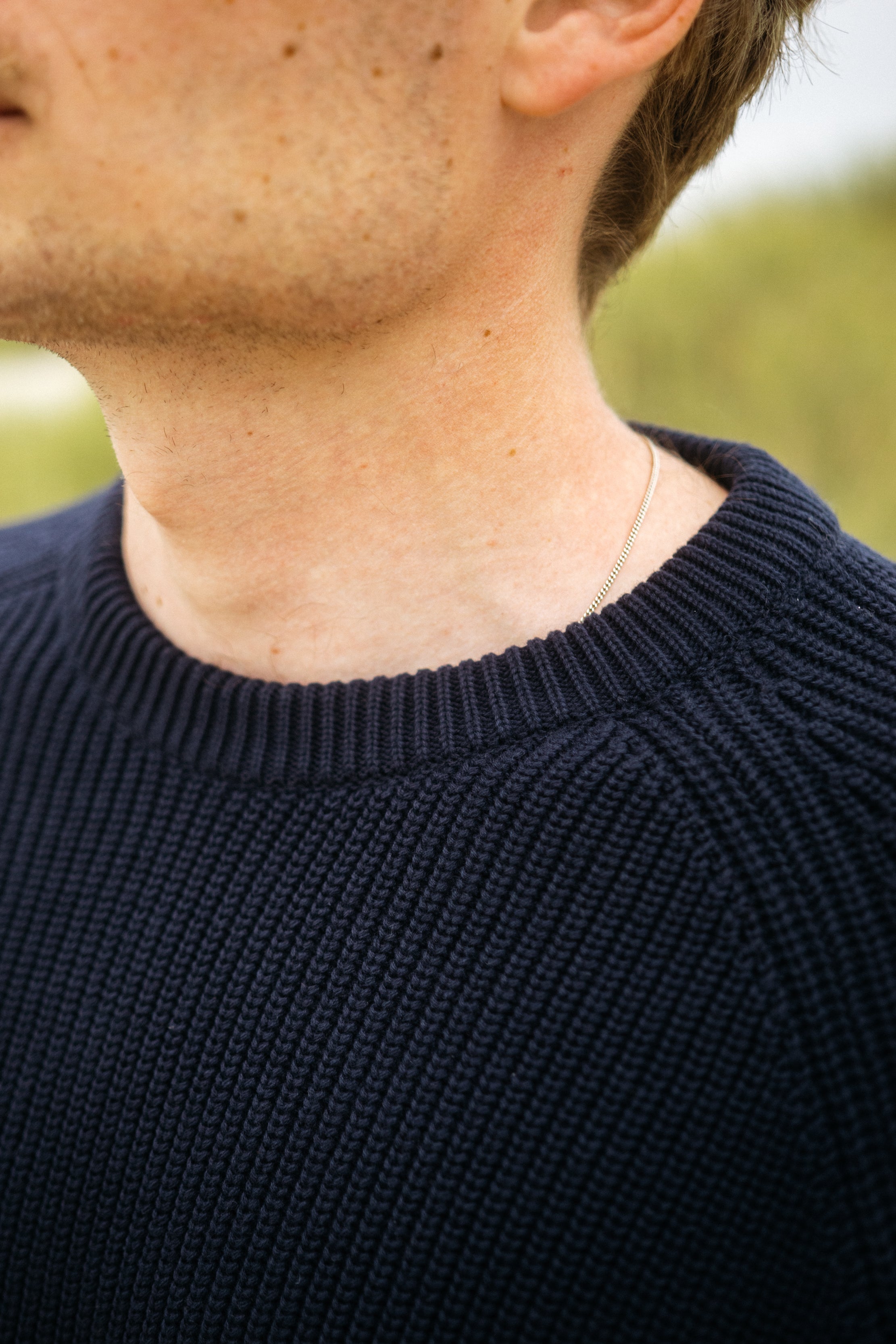 Rundhals Strickpullover aus Portugal Unisex bei SALZWASSER