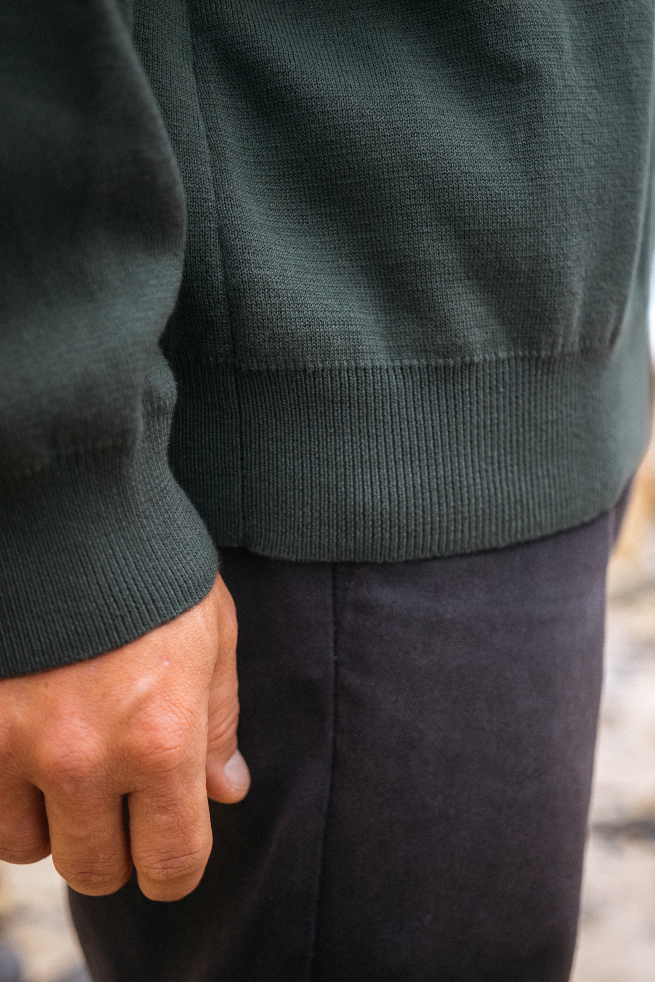 Breite Bündchen für den perfekten Fit