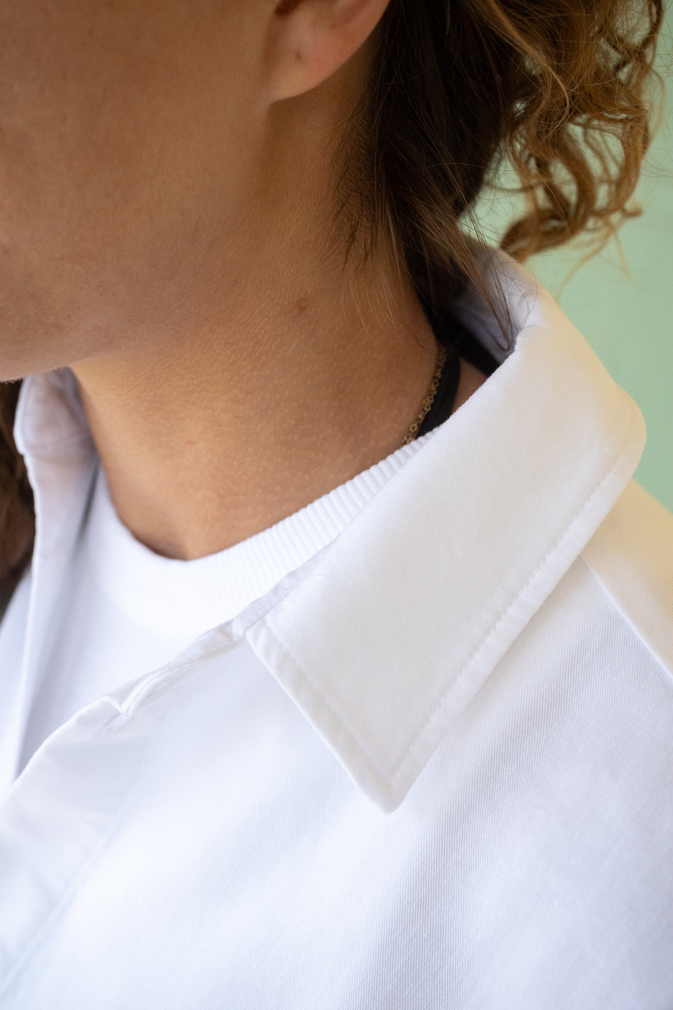 Leinenhemd nachhaltig in weiss von SALZWASSER aus Europa