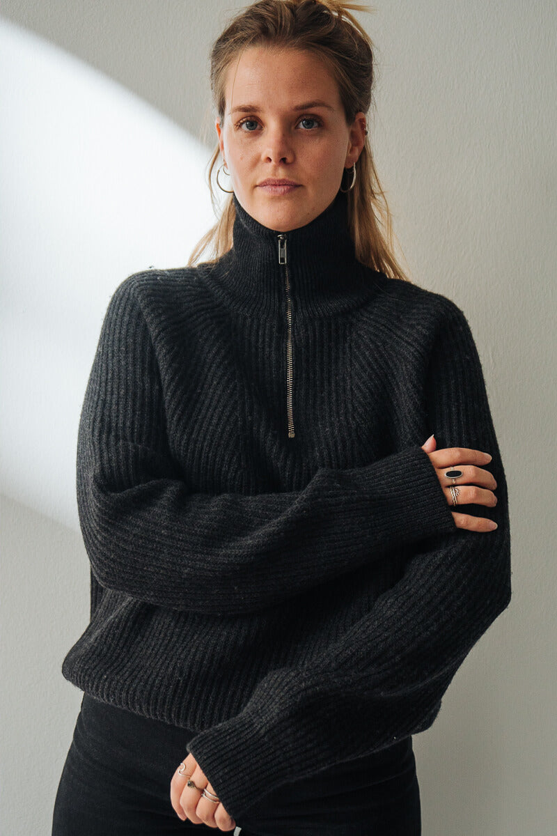 Rollkragen Pullover Rollkragenpullover Damen 100 Baumwolle