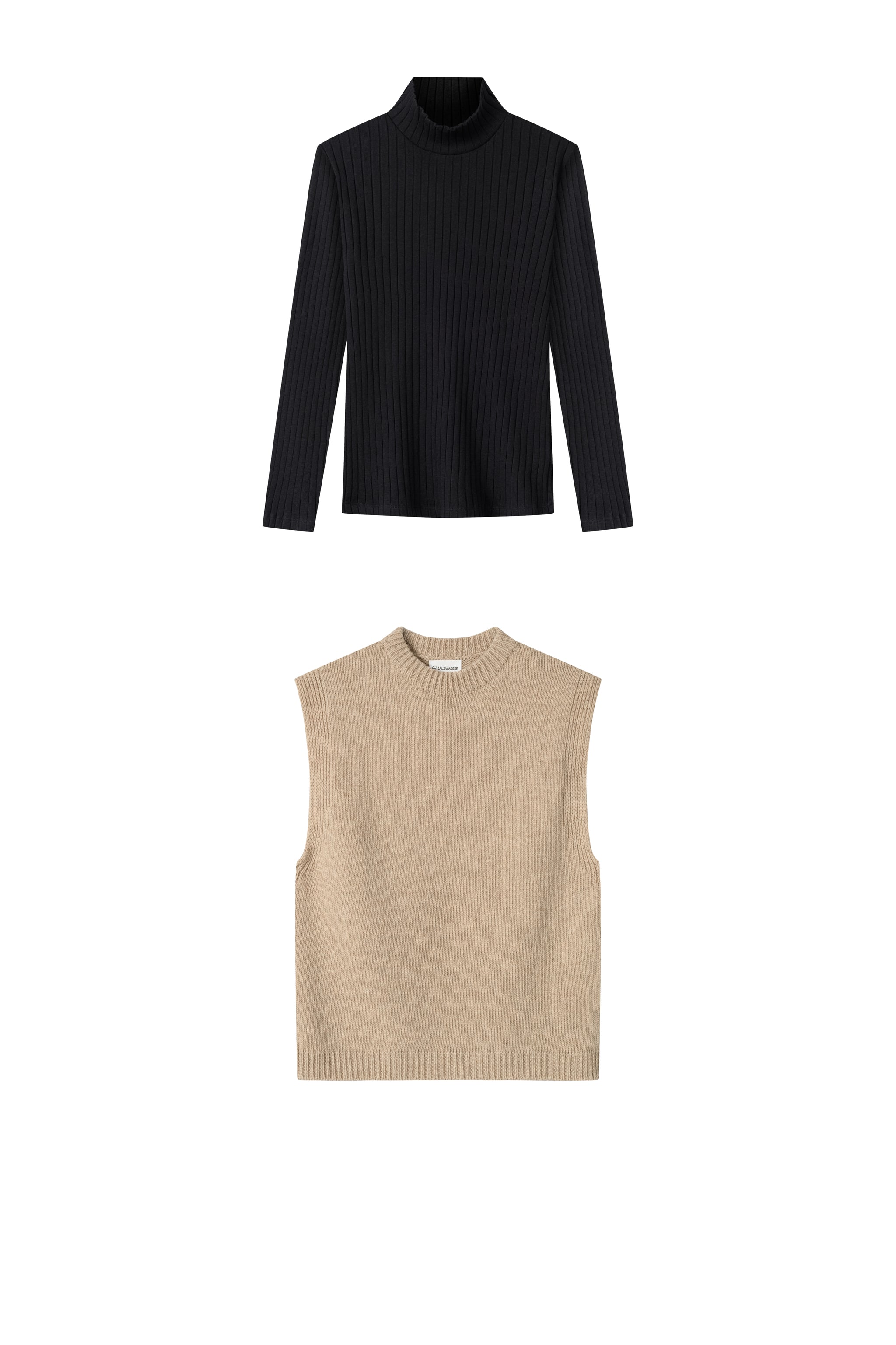 Woll-Pullunder Vesterbro + Rib Longsleeve Sofo