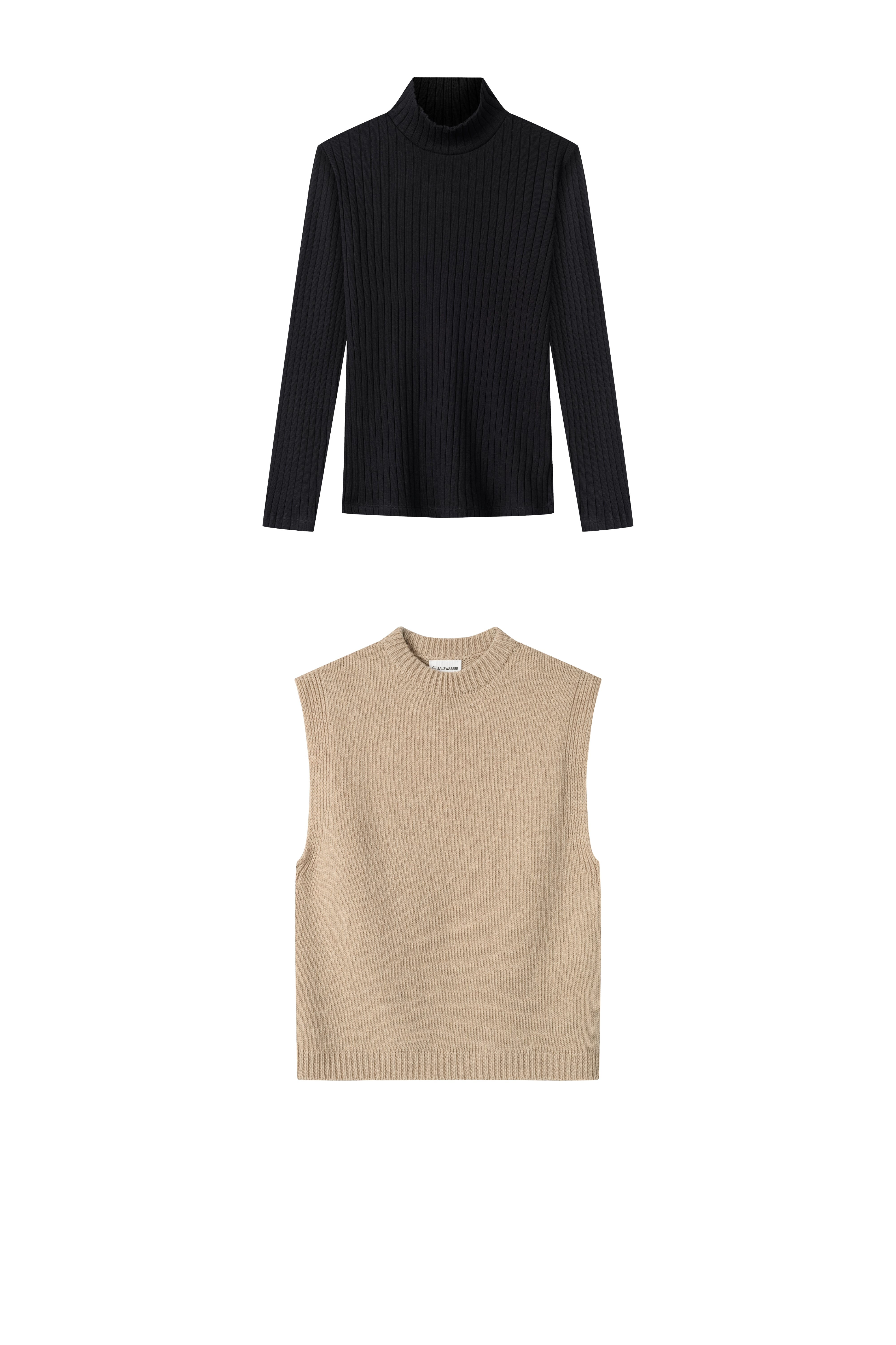Woll-Pullunder Vesterbro + Rib Longsleeve Sofo