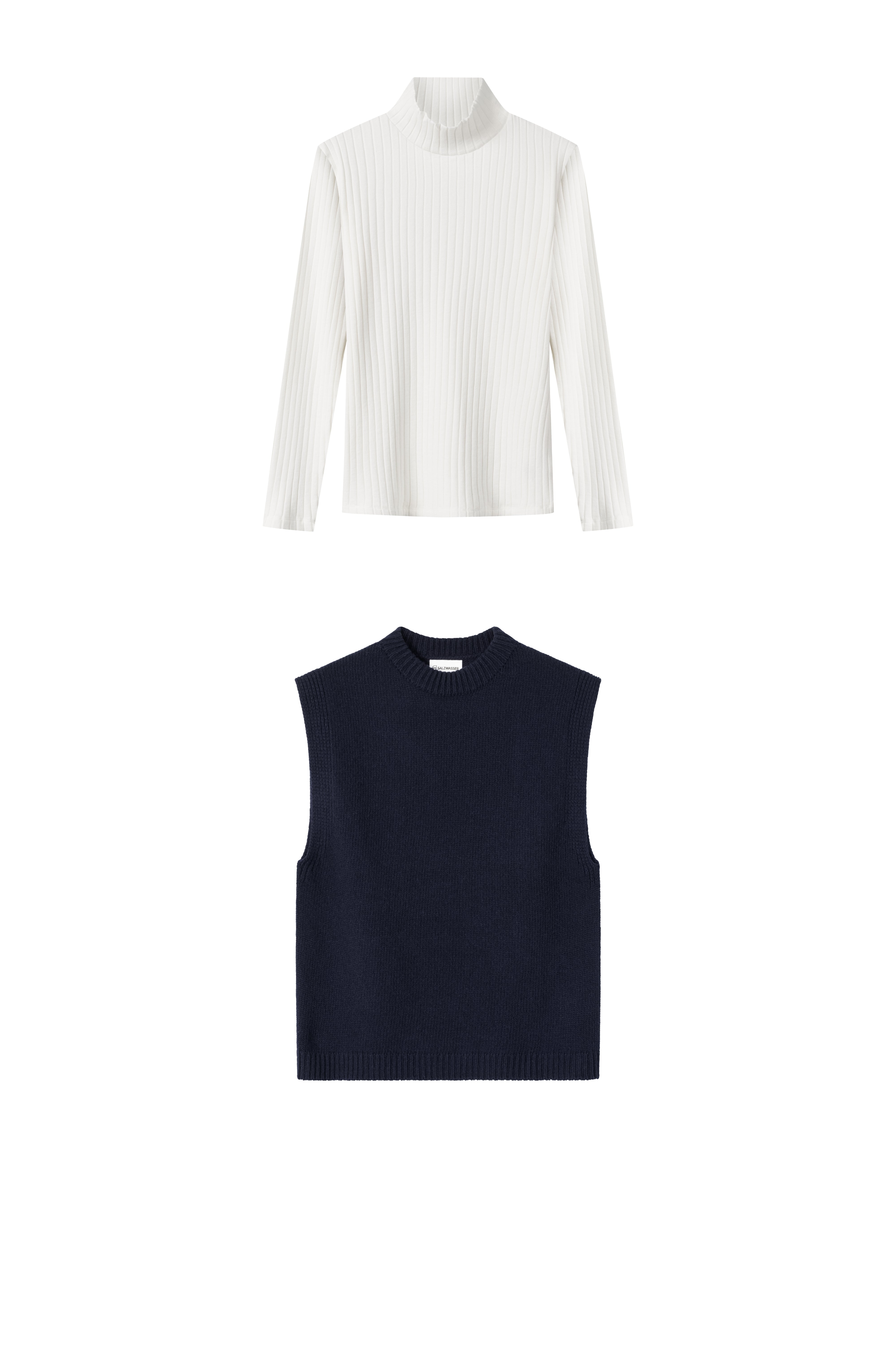Woll-Pullunder Vesterbro + Rib Longsleeve Sofo