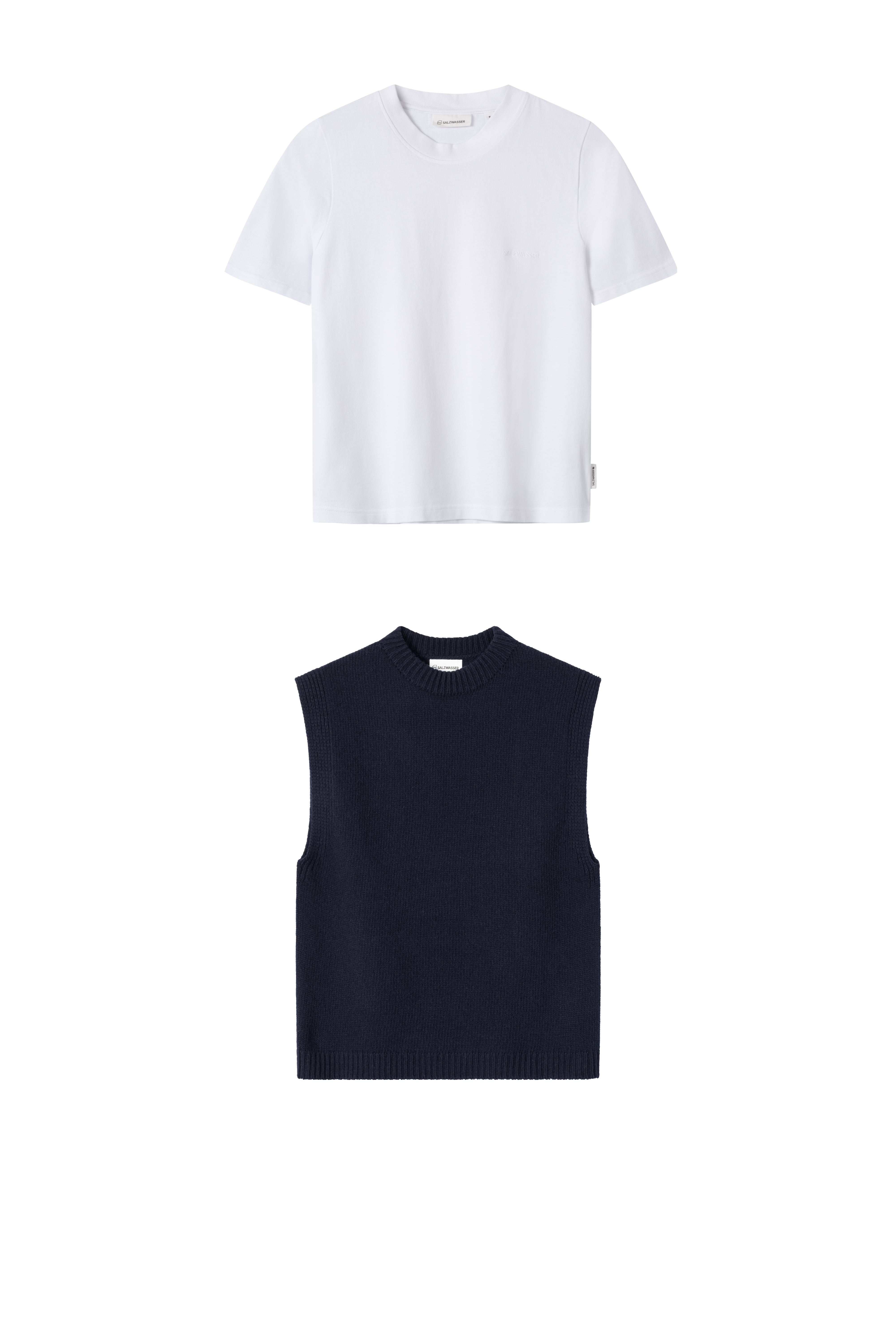 Woll-Pullunder Vesterbro + Heavy T-Shirt Jonna