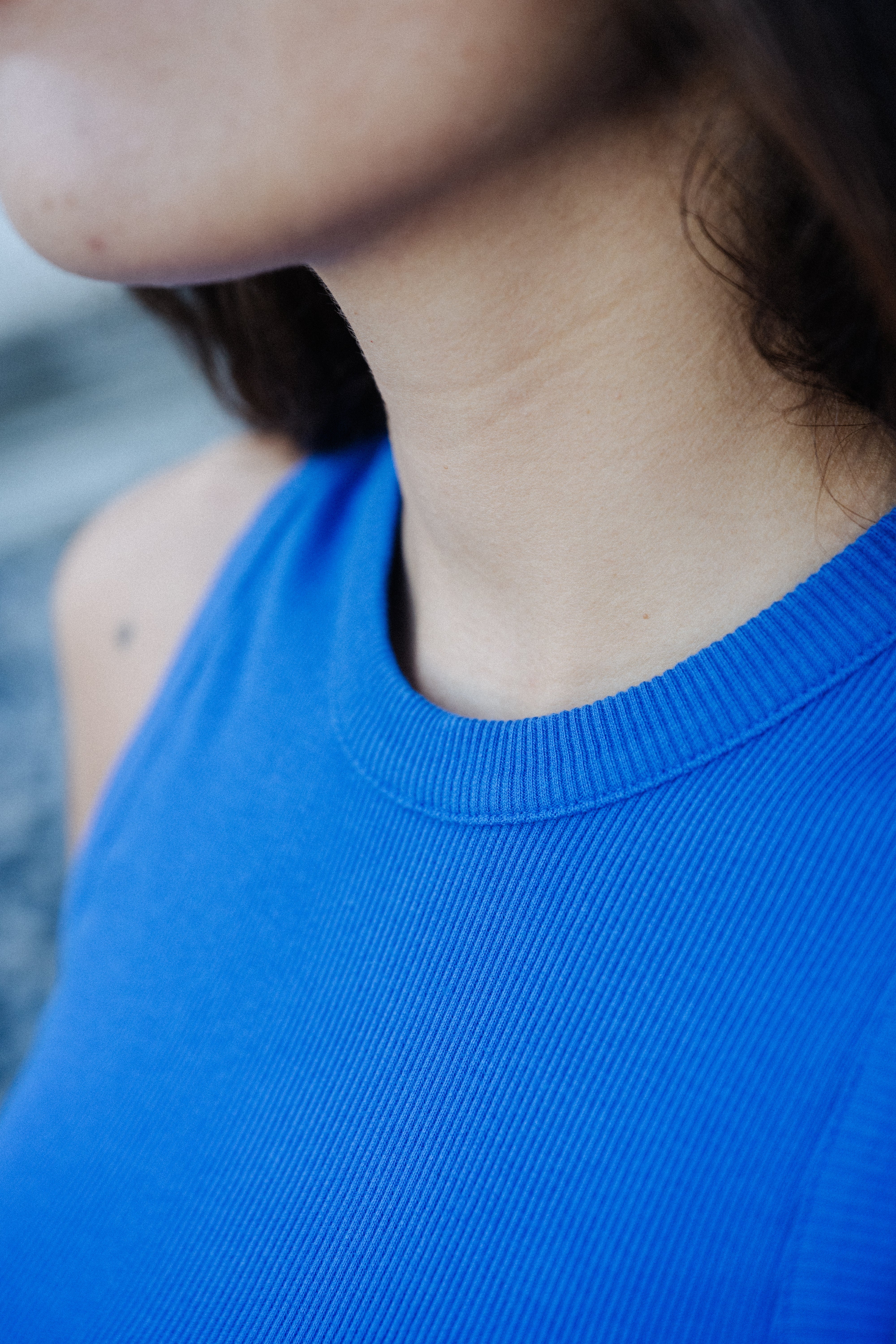 Langlebiges Damen Top in Blau von SALZWASSER