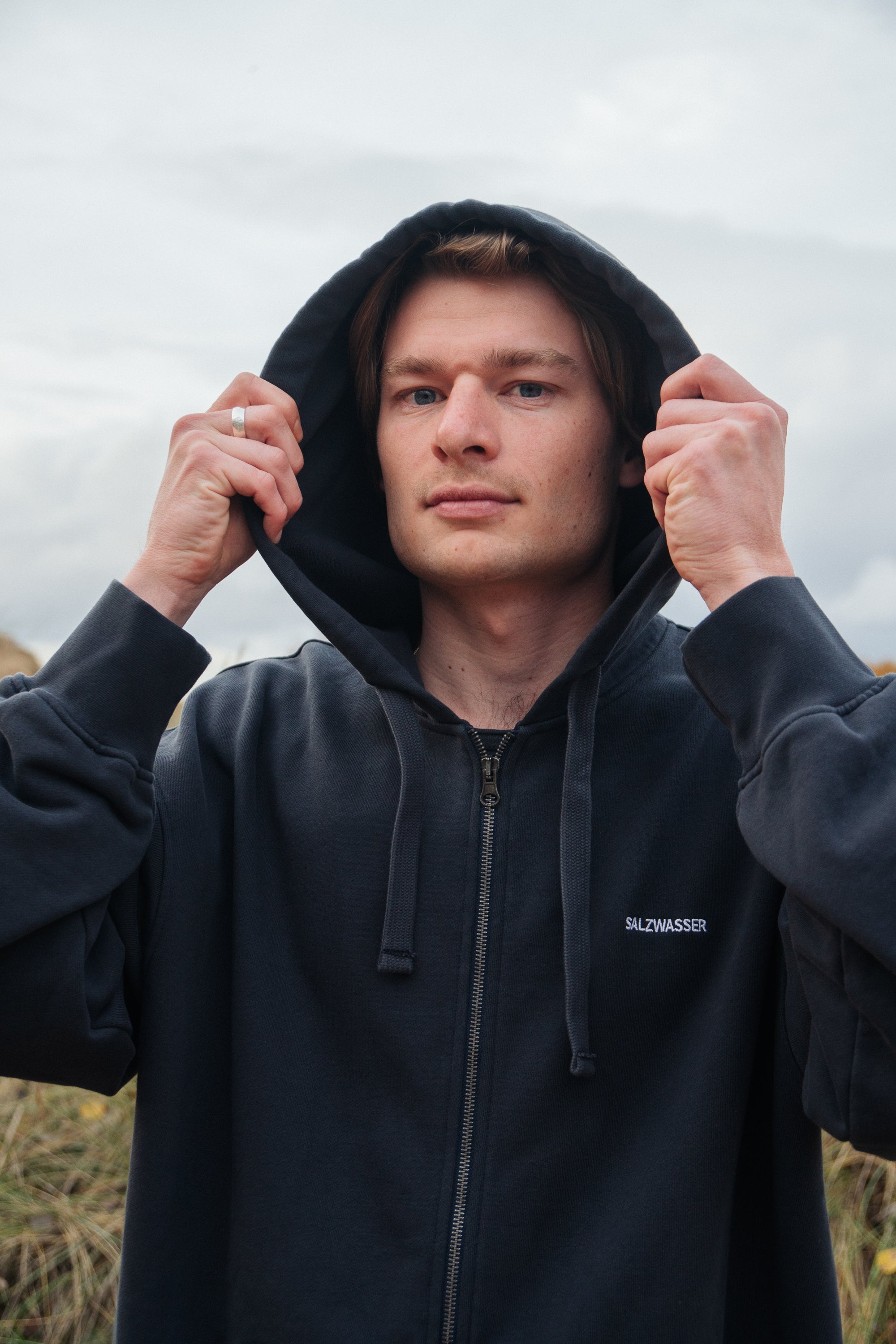 SALZWASSER Zip Hoodie mit Kapuze