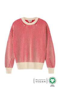 Strickpullover Hella Red Striped