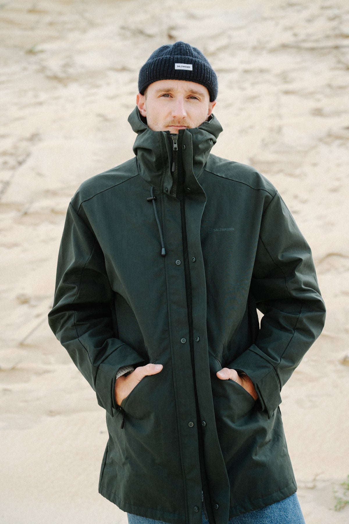 Parka Dunkelgrün