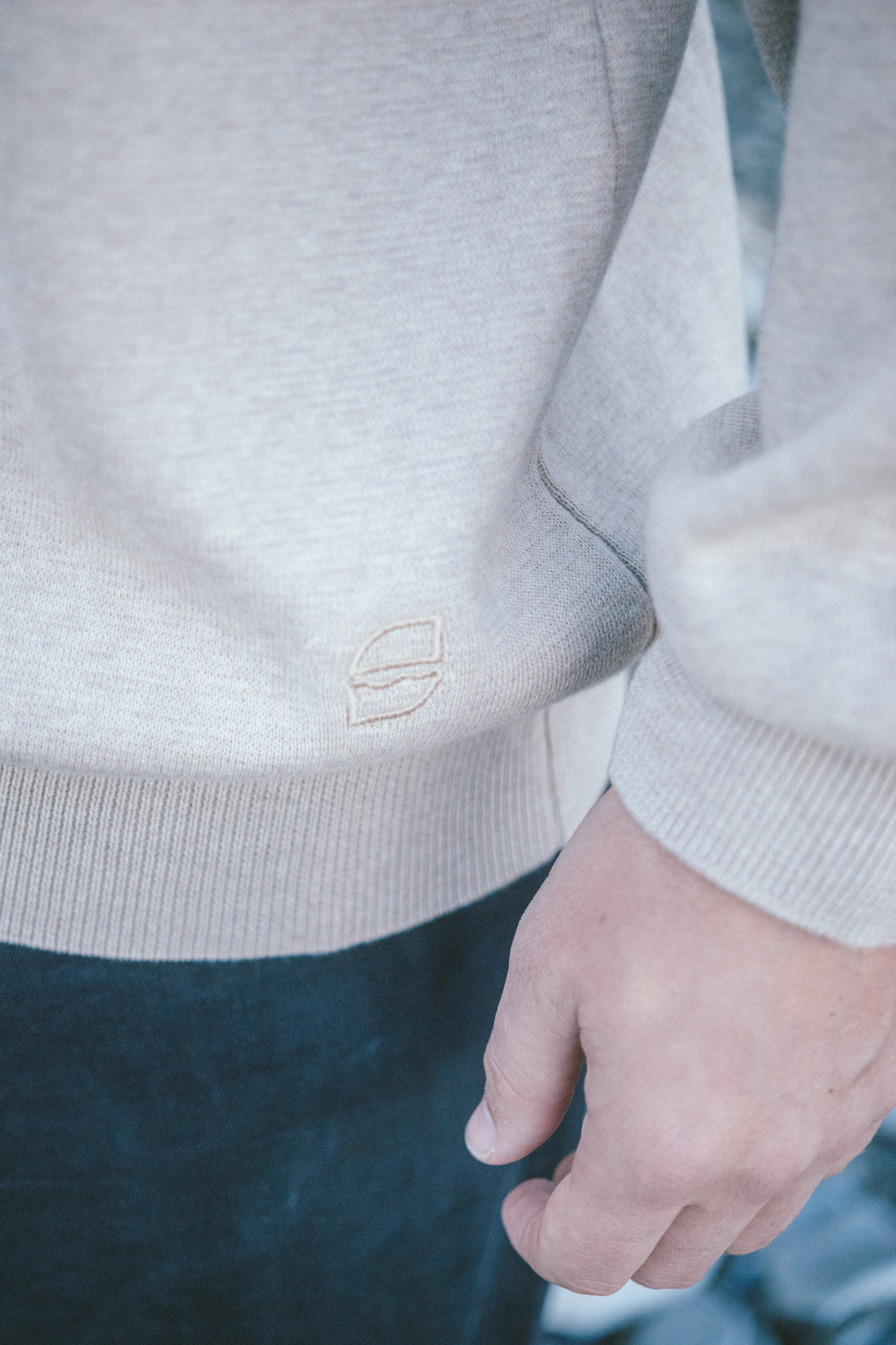 Full Milano Strickpullover Luca Beige