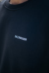 Crewneck Sweater Dunkelblau aus Bio-Baumwolle von SALZWASSER