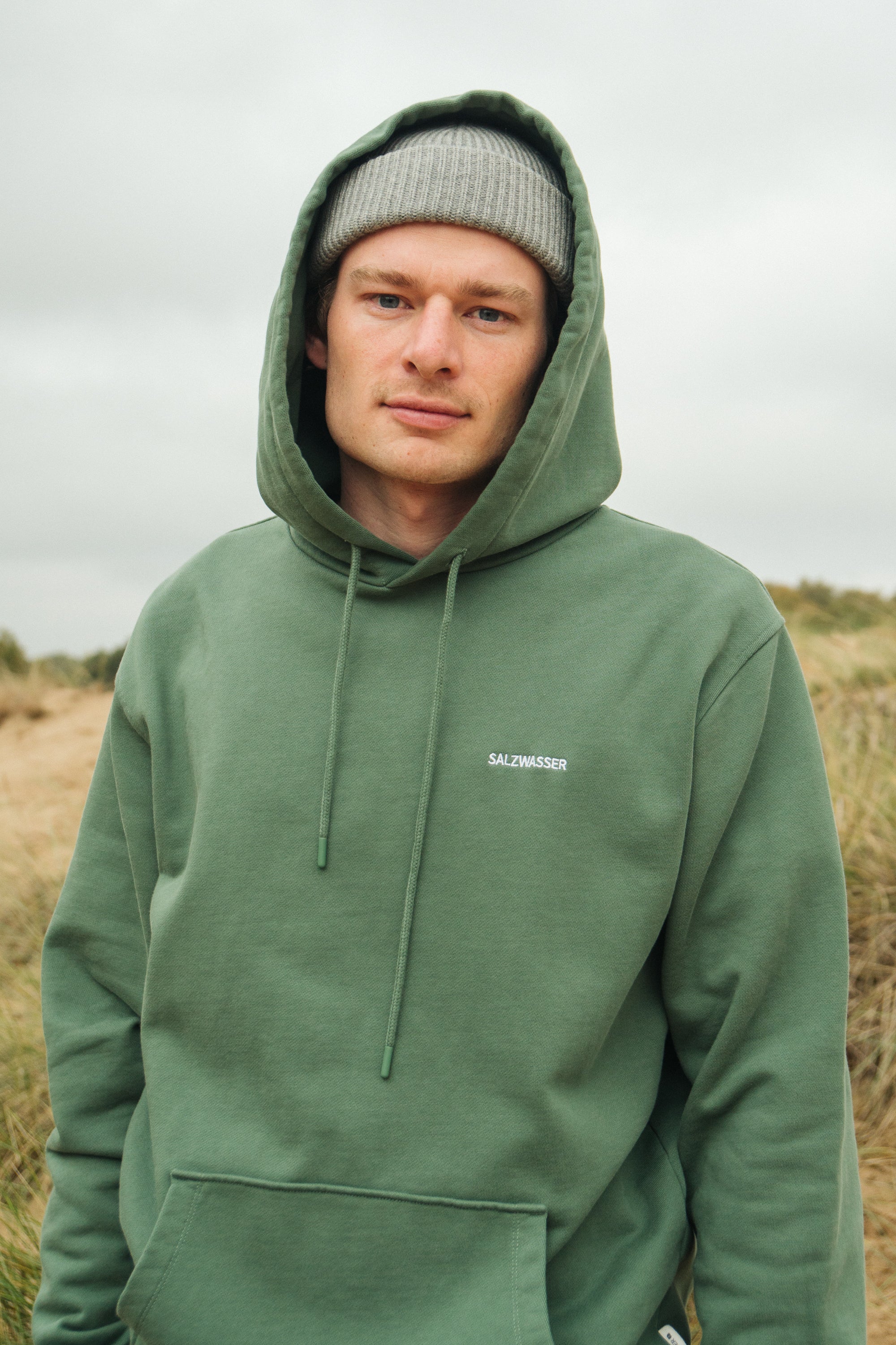 Kapuzenpullover aus 100% Bio-Baumwolle