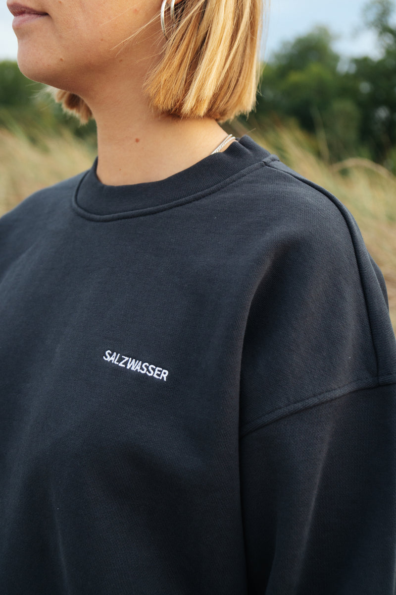 Nachhaltiger Damen Sweater von SALZWASSER mit Stickerei