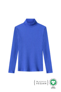Rib Longsleeve Sofo Blau