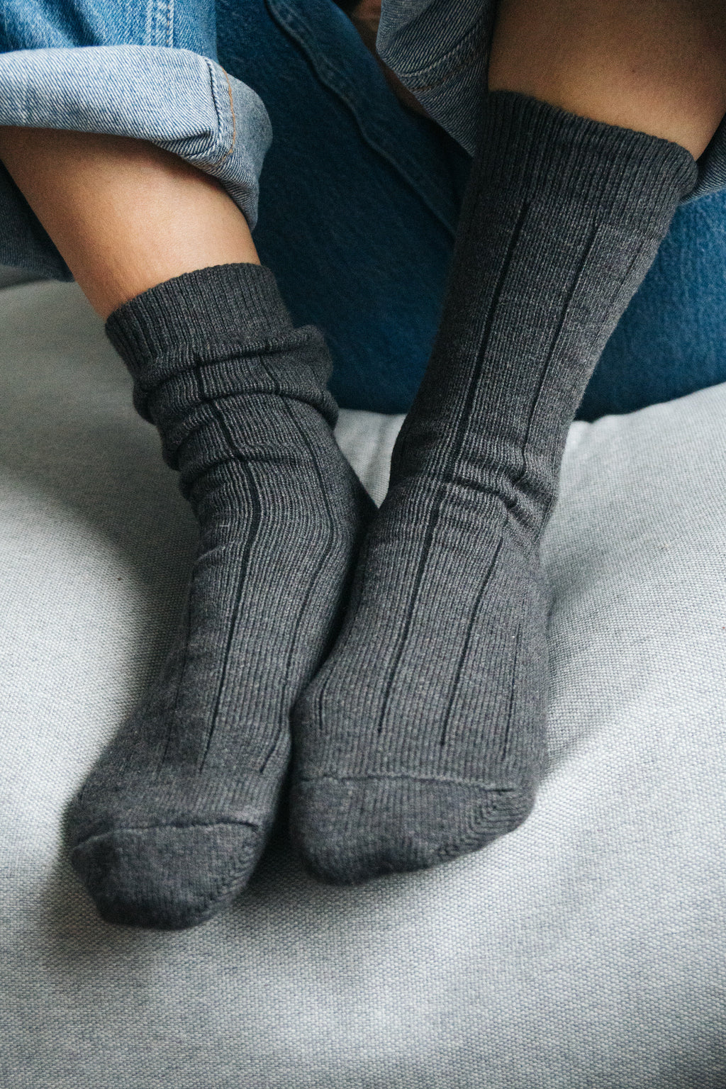Produktbild von Yuwnd 4 Paar Stulpensocken Damen, Stricksocken Damen Aus