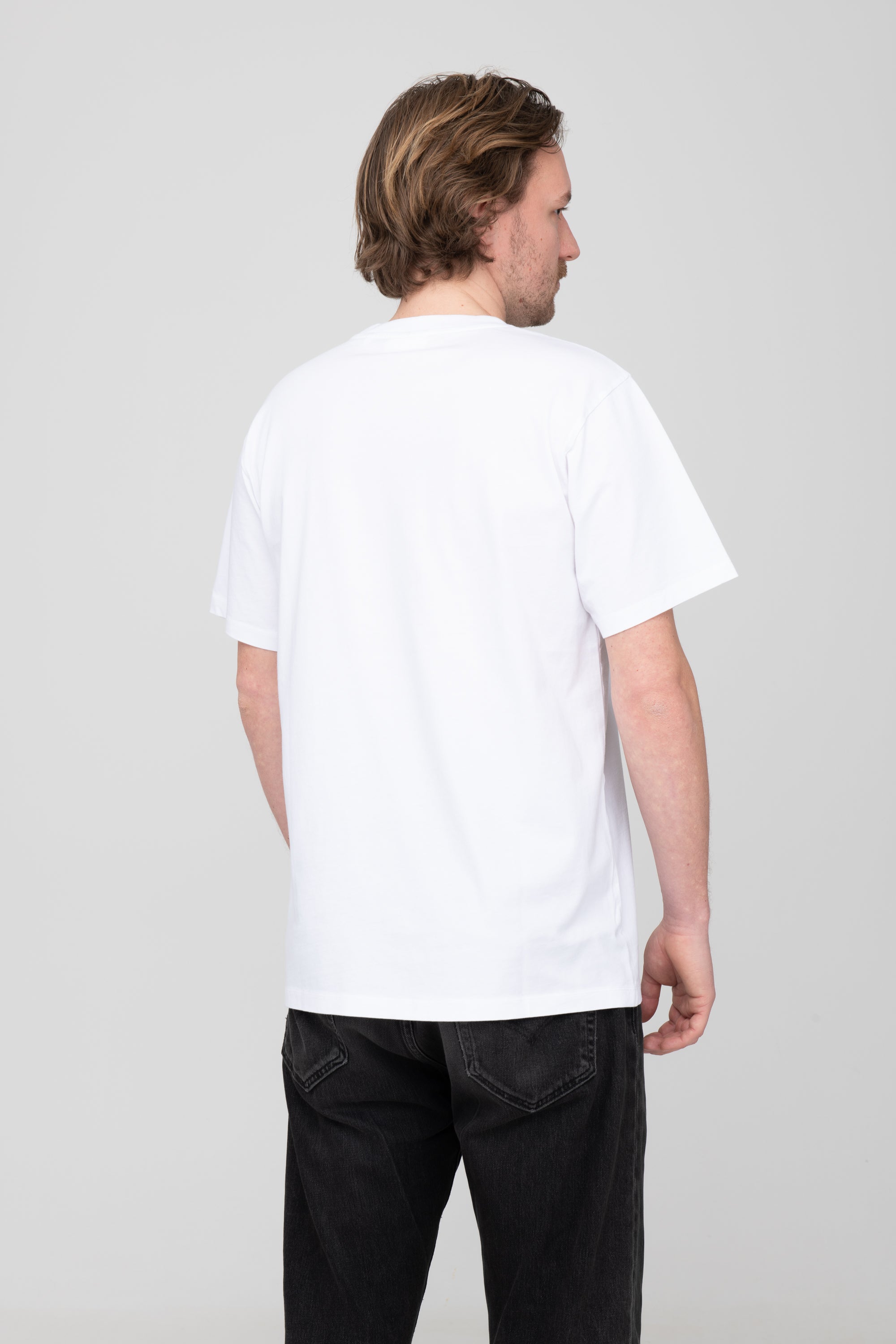 nachhaltiges T-Shirt von SALZWASSER in Weiß als Regular Fit