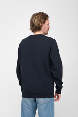 nachhaltiger Sweater von SALZWASSER in Dunkelblau als Regular Fit